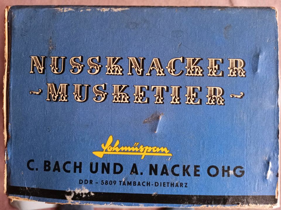 DDR Nussknacker "Musketier" in Leipzig