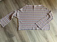 Pull & Bear Croppullover M Sommerpullover gestreift Pullover Niedersachsen - Emden Vorschau