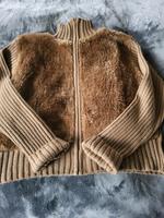 Strickjacke mit Teddy Plüsch, Damen Bayern - Pappenheim Vorschau