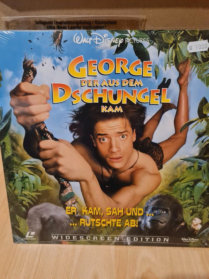 LD Laserdisc Disney George der aus dem Dschungel kam in Wuppertal