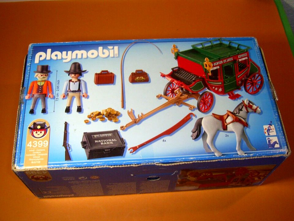 Playmobil Western Set 4399 Postkutsche im neuwertiger Zustand in Eggermühlen