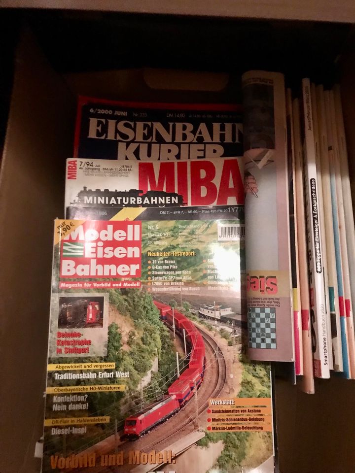 Konvolut / Sammlung * Eisenbahn Zeitschriften * diverse in Much
