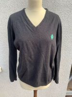 Werder Bremen V-Aufschnitt Strickpullover  in grau-schwarz Gr 42 Osterholz - Tenever Vorschau