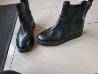 Schwarze Plateau boots ankle asos Nordrhein-Westfalen - Baesweiler Vorschau