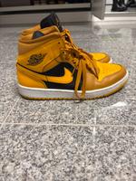 Nike Jordan 1 Mid air gelb gebraucht Kr. Dachau - Dachau Vorschau