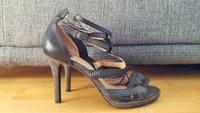Mexx Highheel-Sandale in schwarz/grau, Größe 38 München - Au-Haidhausen Vorschau