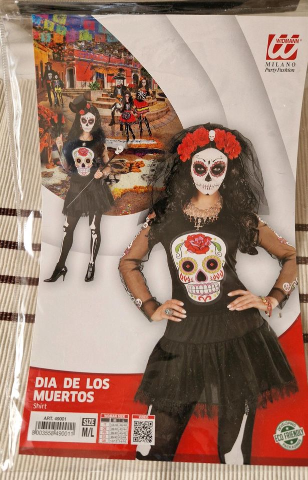 Dias de los Muertos Damen Oberteil in Mötzingen