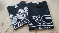 2 witzige T-Shirts schwarz mit Print Größe XS 164 cm Bayern - Buchloe Vorschau