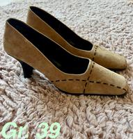 Pumps beige Gr. 39 Neu für kleines Geld Sachsen - Machern Vorschau