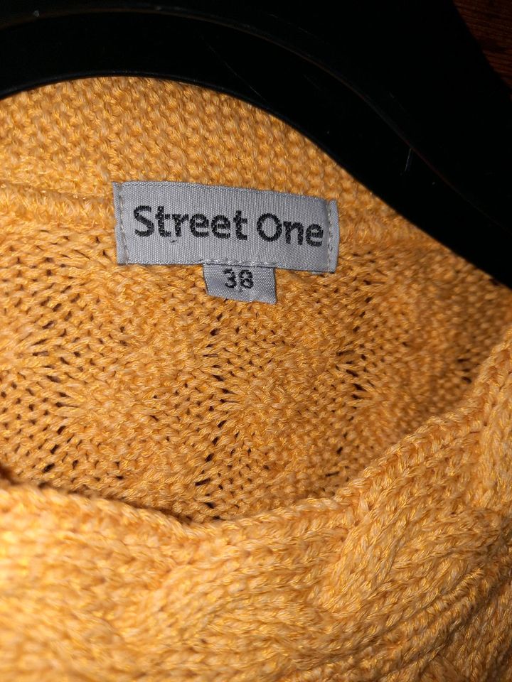 Strickpulover v. Street One, Gr. 38, gelb in Erkheim