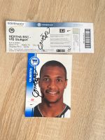 Hertha BSC Autogrammfoto Gilberto + signierte Eintrittskarte Sachsen - Bautzen Vorschau