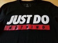 Herren Spaß T-Shirt "Just do Nothing" schwarz Top Zustand Kr. Altötting - Pleiskirchen Vorschau