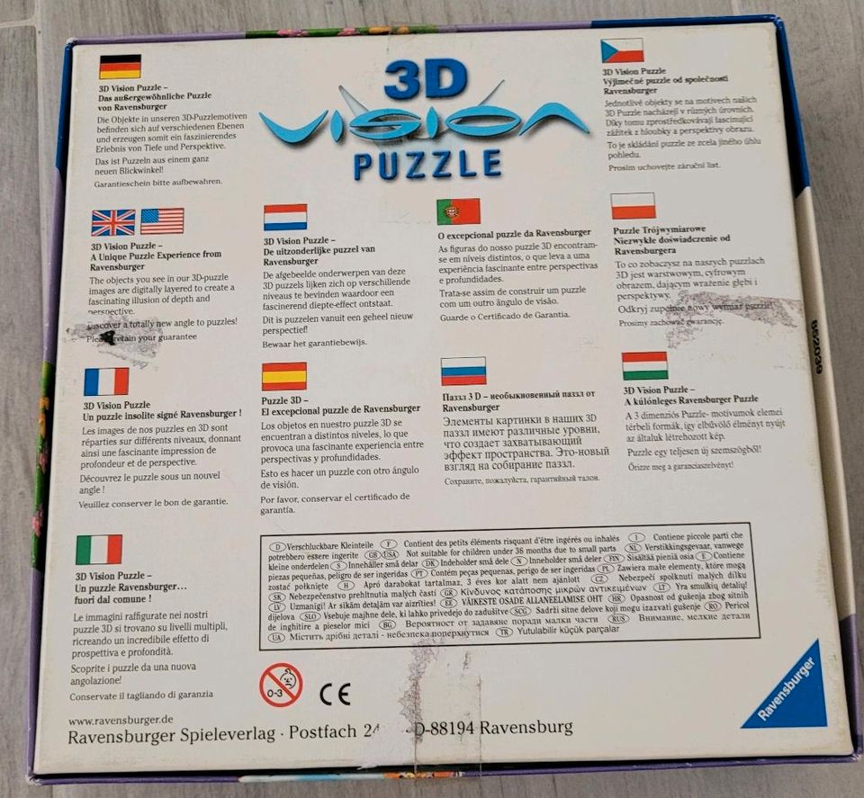 Puzzle Zahlen Bauernhof 3D Winnie Pooh Frozen Elsa Ravensburger in Leverkusen