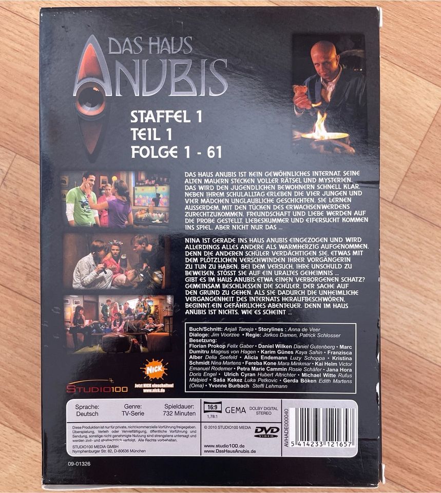 Das Haus Anubis Dvds Box in Gotha