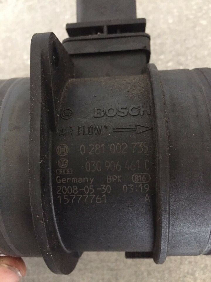 Luftmassenmesser 2,0 TDI CBBB Motor 03G 906 461 in Bruchsal