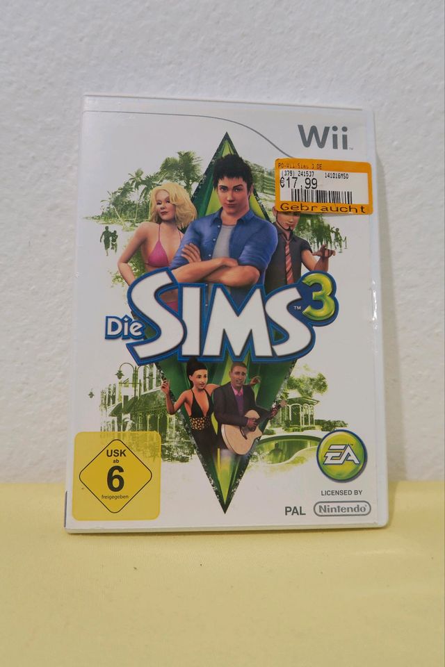 Nintendo WII Spiel, SIMS, gebraucht, sehr guter Zustand in Ludwigshafen