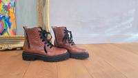 Kennel & Schmenger, Damen Schuhe, Schnürboots Kroko Cognac, Stief Rheinland-Pfalz - Greimerath bei Trier Vorschau