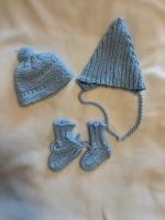 Reborn Strickset Neugeborene Gr.56 Mützen Schuhe Puppe Berlin - Spandau Vorschau