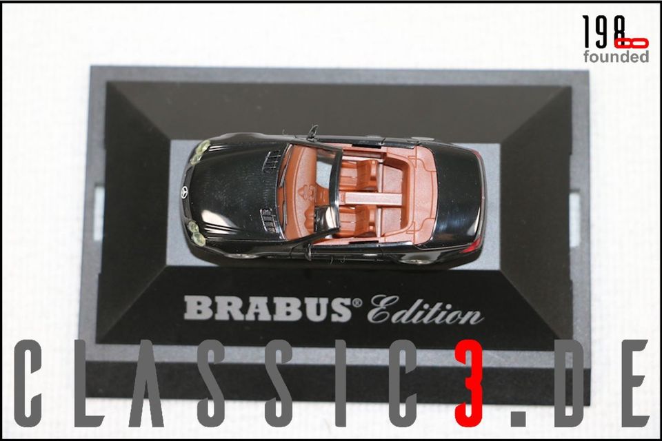 BRABUS EDITION 1:87 HERPA MERCEDES-BENZ SL 6.3-V12 R230 ROADSTER in Kempten