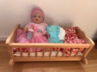Babyborn Puppe mit Bett u Wechseloutfit ostergeschenk Thüringen - Bad Sulza Vorschau