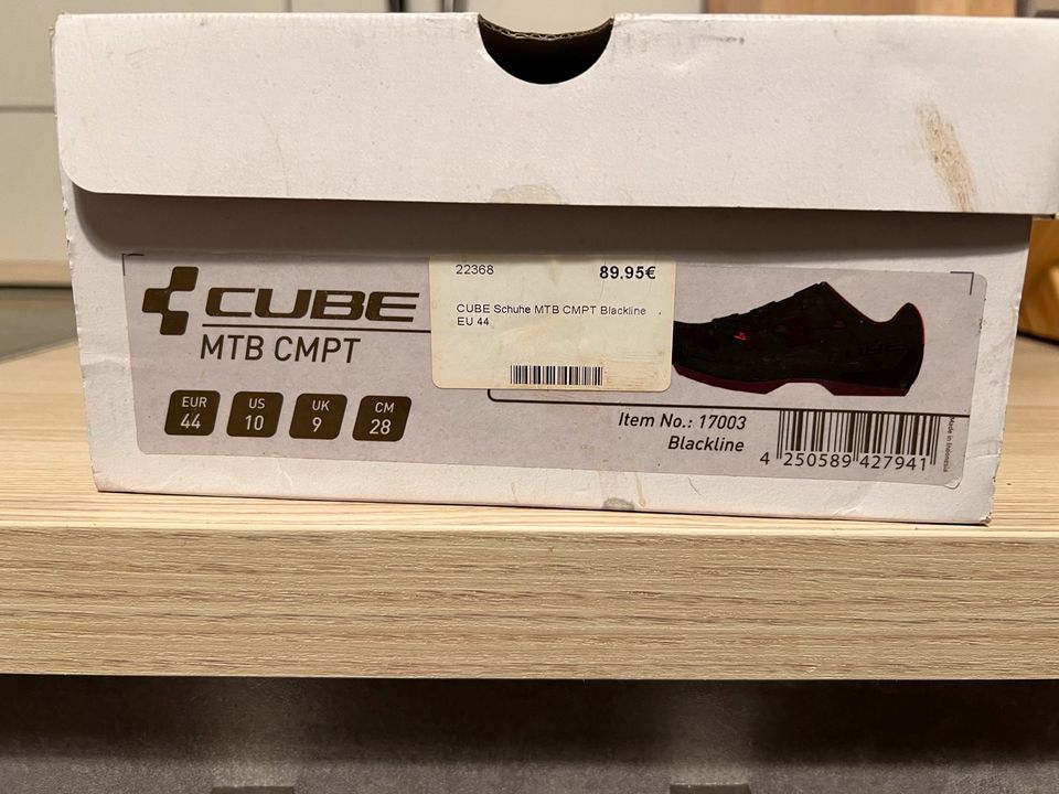 Cube Klickpedalschuhe Gr 44 in Nürnberg (Mittelfr)