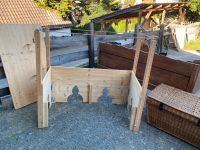 Mittelalter Kinder Bett Holz Bayern - Kinsau Vorschau