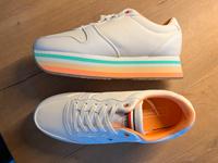 Tommy Hilfiger Sneaker Plateau Glitzer weiß NEU 42 Köln - Köln Dellbrück Vorschau