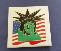 Porzellan Untersetzter + Statue of Liberty + NYC + USA  NEU Bayern - Sulzbach a. Main Vorschau