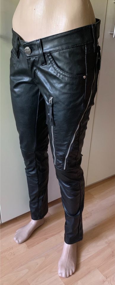 Miss Sixty  M 60  tolle K- Lederhose für eine tolle Figur 28 in Meine