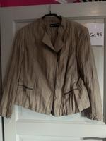 Gerry Weber Jacke Blazer beige Creme Damen Gr. 46 Niedersachsen - Cuxhaven Vorschau