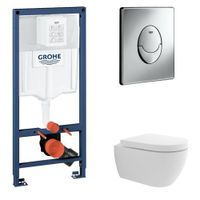 Alpenberger WC mit WC-Sitz+Spülkasten & Betätigungsplatte Grohe Hessen - Weiterstadt Vorschau