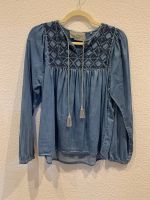 Cecil Gr. S Bluse blau Langarm Stickerei Boho Denimlook Hessen - Langen (Hessen) Vorschau