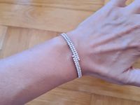 *wie neu* Pierre Lang Armband Armreif rosegold Glitzer Steinchen Hessen - Limeshain Vorschau