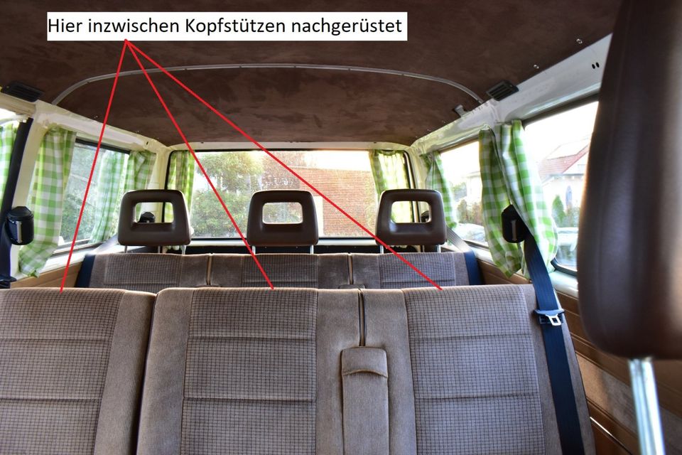 Volkswagen Bus T3, Diesel, 57 PS, 8-Sitzer, H-Zulassung in Ottenhöfen