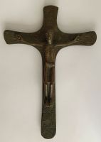 Motivations-Kruzifix 21,5 cm x 15,5 cm Bronze Wandkreuz Nordrhein-Westfalen - Krefeld Vorschau