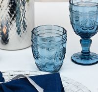 Wasserglas,Hochzeit,versch.Farben,12er Set, 6,00 Euro **mieten** Niedersachsen - Vechta Vorschau