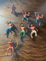 VINTAGE 7 Indianer Spielfiguren aus den 60ziger Jahren Eimsbüttel - Hamburg Stellingen Vorschau