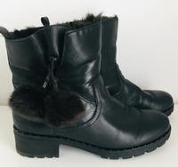 Tamaris Schuhe Stiefel Winterboots Gr.42, Echt Leder schwarz NEU Bayern - Sand a. Main Vorschau