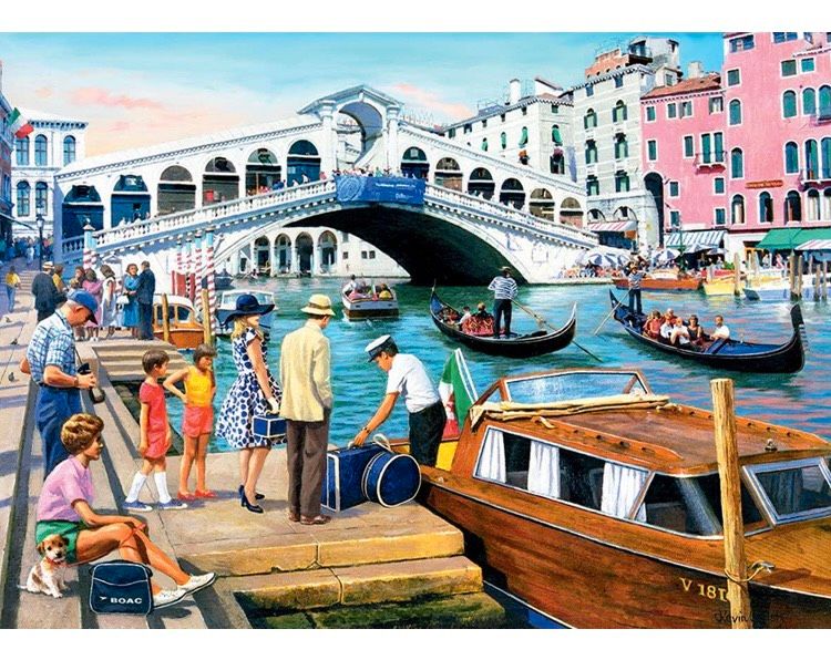 Ravensburger Puzzle – Vintage Venice, 1000 Einzelteile in Großholbach