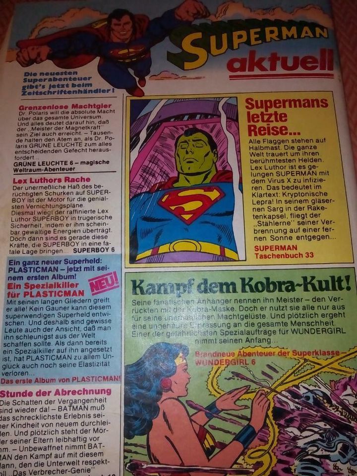 Supermann Heft 12 vom  10.6.1981 in Kornwestheim