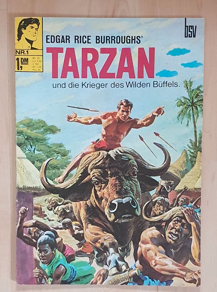 Nr. 1 Tarzan und die Krieger des Wilden Büffels bsv 1971 in Bad Tölz