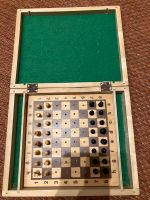 Schach Holz Schachspiel altes Spiel reiseschach Rostock - Stadtmitte Vorschau