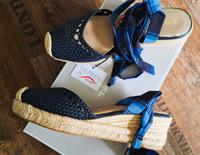 Tamaris Römer Bänder Wedges Plateau Sandalen Bast Flechtoptik Hessen - Steinau an der Straße Vorschau
