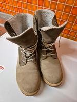 Timberland Winterstiefel mit Lammfell waterproog Größe 41 Hessen - Nauheim Vorschau