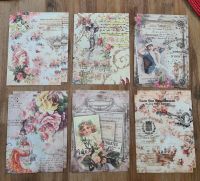 Designpapier Junk Jurnal / Scrapbooking / Kartengestaltung Brandenburg - Falkensee Vorschau