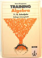 Training Algebra 7./8. Schuljahr mit Lösungsheft - Hans Bergmann Hessen - Biebesheim Vorschau