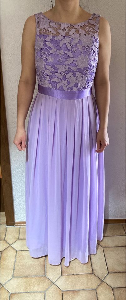 Abendkleid / Abiball / Jugendweihe  bodenlang lila in Ilmenau