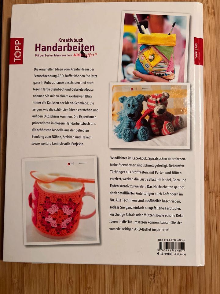 Buch, Bastelbuch, Kreativbuch, Handarbeiten, ard buffet in Jevenstedt