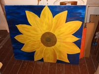 Handmade Kunstwerk Acryl Sonnenblume Leinwand Hannover - Kirchrode-Bemerode-Wülferode Vorschau