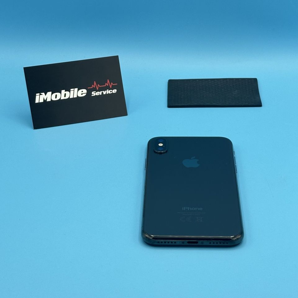 ❌ iPhone X 64GB Black Akkukap.: 80% Gebraucht N369 ❌ in Berlin